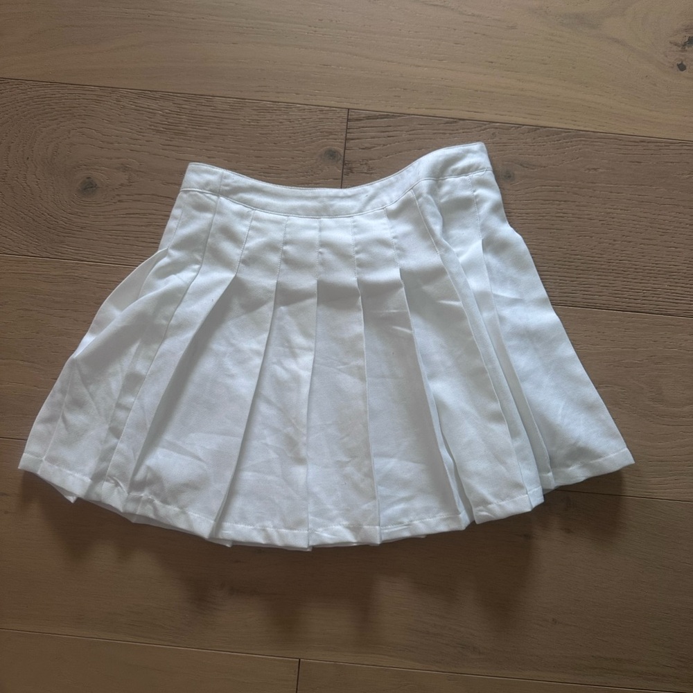 Forever21 white cotton skirt